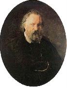 Nikolai Ge Alexander Herzen oil